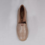 Loafer with Removable Footbed in Stone - 12493