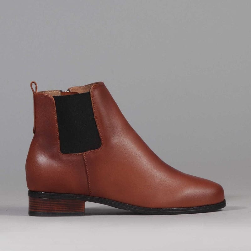 froggie leather ankle boots