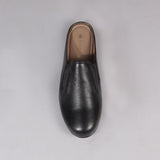 Slip-on Mule Sandal in Black - 12725