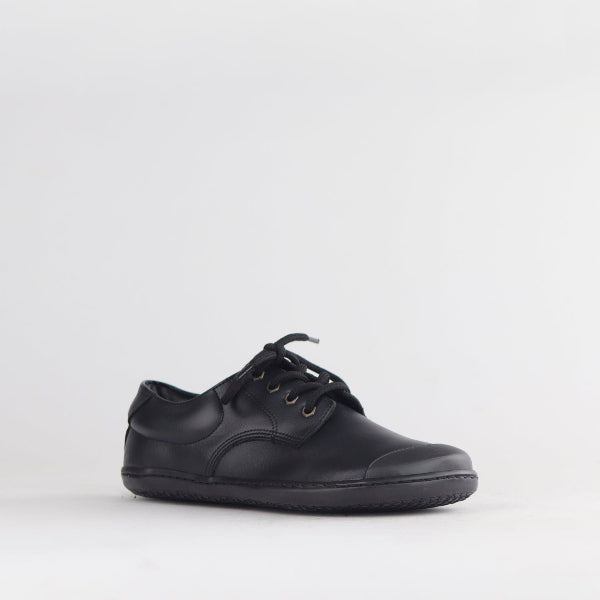 Froggie Shoes Shoes Boys Lace-up School Shoe in Black Sizes 28-33 - 7823