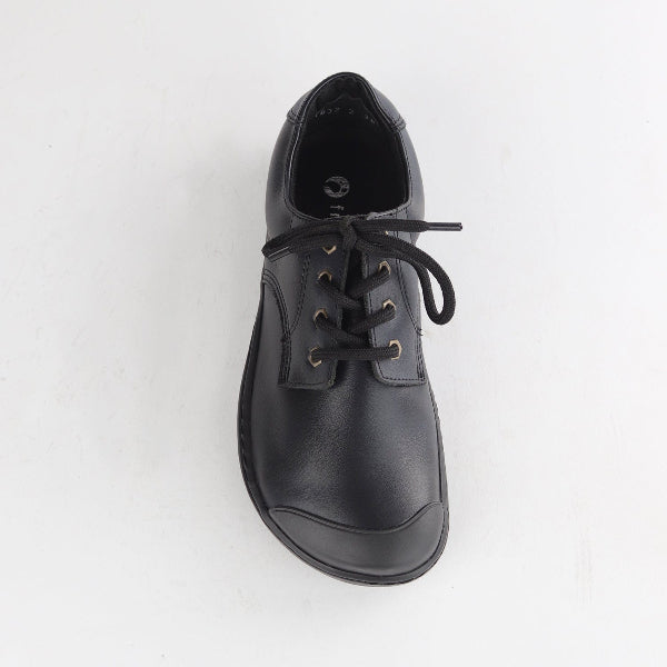 Froggie Shoes Shoes Boys Lace-up School Shoe in Black Sizes 28-33 - 7823