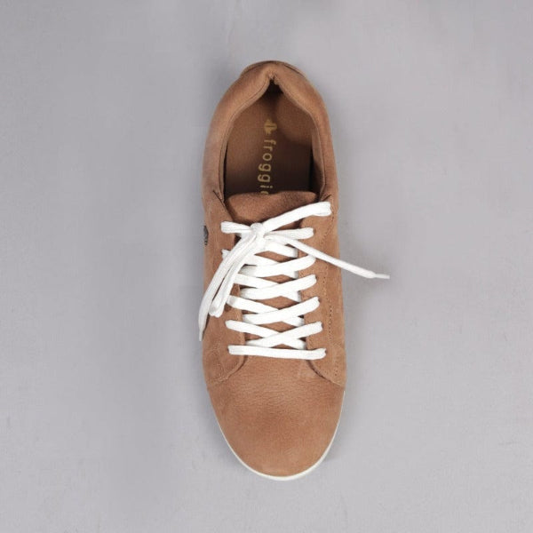 Factory Shop Shoes Lace-up Sneaker in Tan - 12656
