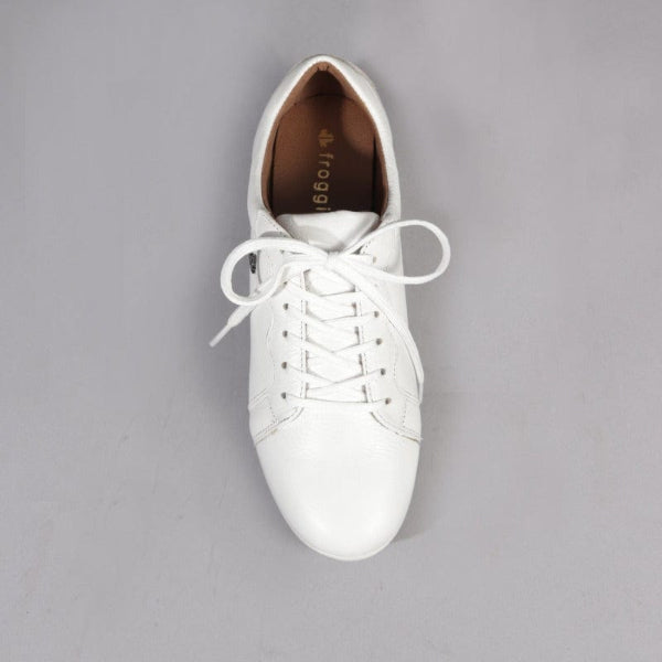 Factory Shop Shoes Lace-up Sneaker in White - 12656