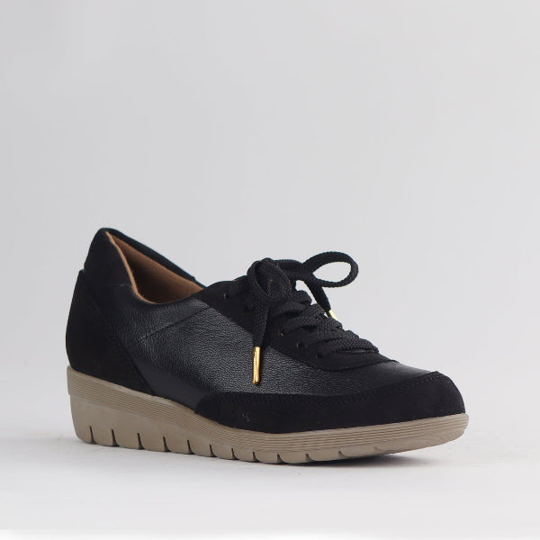 Froggie Shoes Shoes Lace-up Sneaker in Black Multi - 12844