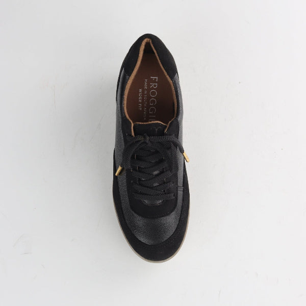 Froggie Shoes Shoes Lace-up Sneaker in Black Multi - 12844