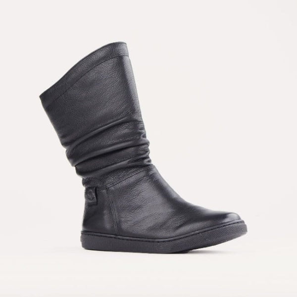Froggie Shoes Shoes Mid-Calf Boot in Black - 10970