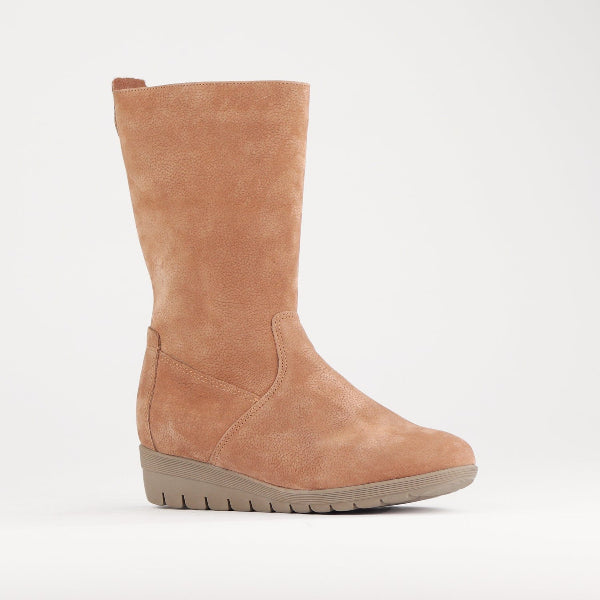 Froggie Shoes Shoes Mid-Calf Boot in Tobacco - 12600