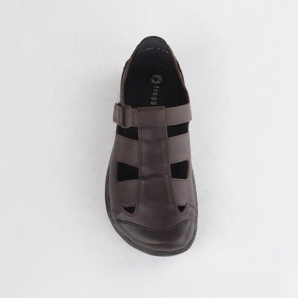 Froggie Shoes Shoes Boys School Sandal in Brown Sizes 34 - 38 - 7817