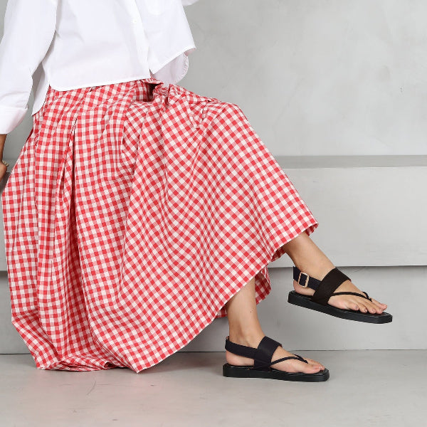 Froggie Shoes Shoes Toe Thong flat sandal in Black - 12868