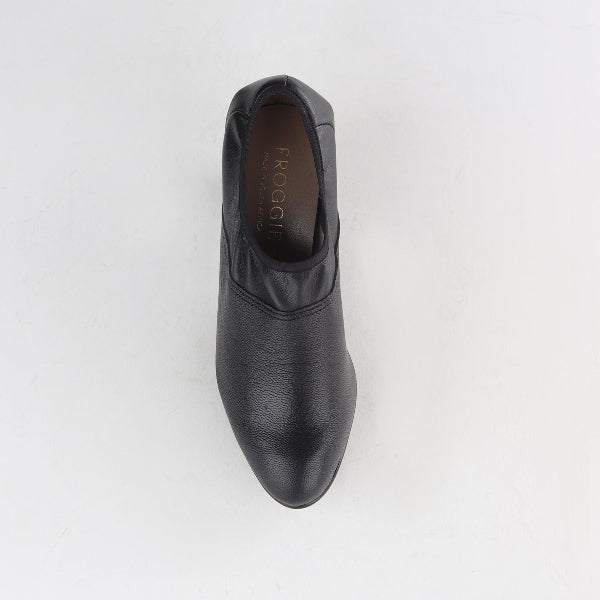 Factory Shop Shoes Block Heel pointed Court Shoe - 12649