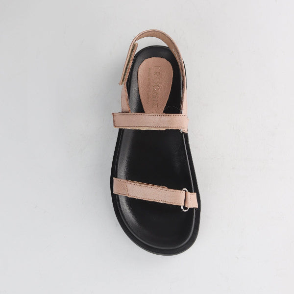 Froggie Shoes Shoes Velcro strop in Nude - 12690