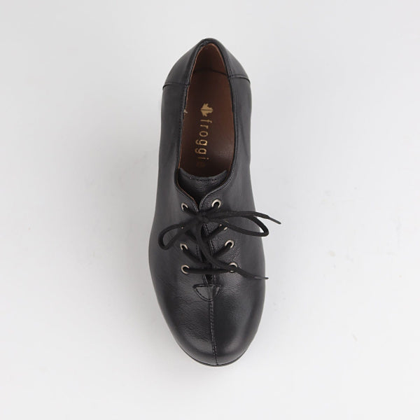 Froggie Shoes Shoes Lace-up High Heel in Black - 10533