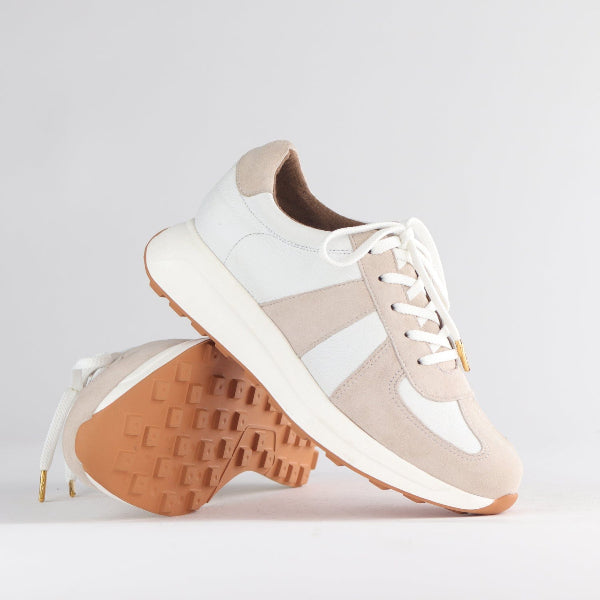 Froggie Shoes Shoes Lace-up Sneaker in Ice White -12688