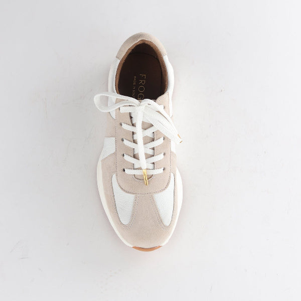 Froggie Shoes Shoes Lace-up Sneaker in Ice White -12688
