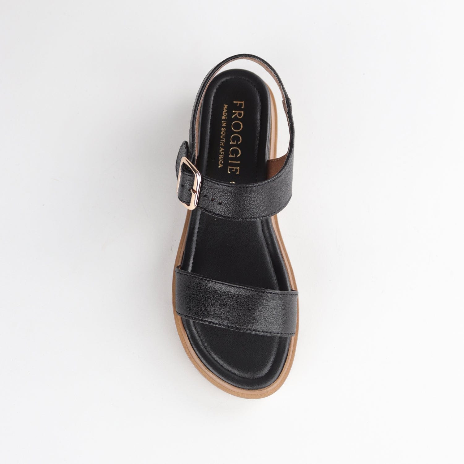 Froggie Shoes Shoes Platform Sandals in Black - 12508