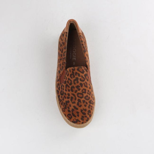 Froggie Shoes Shoes Slip-on Sneaker with Removable Footbed in Tan Multi - 12750