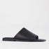 Froggie Shoes Shoes 12862 / Black / 4 Unlined Leather Slide in Black - 12862