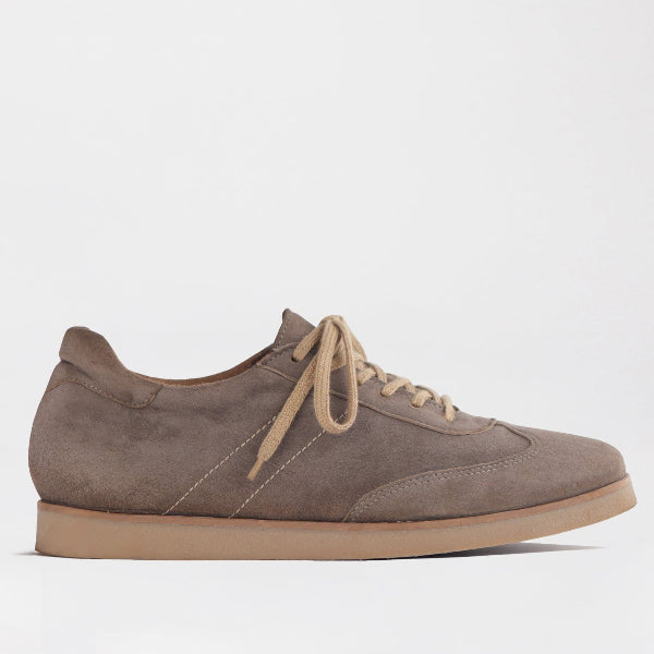 Froggie Shoes Shoes 36 / 12896 / Grey Suede Sneaker in Carbon - 12896