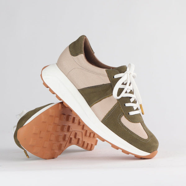 Froggie Shoes Shoes Lace-up Sneaker in Forest Multi -12688