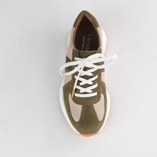 Froggie Shoes Shoes Lace-up Sneaker in Forest Multi -12688