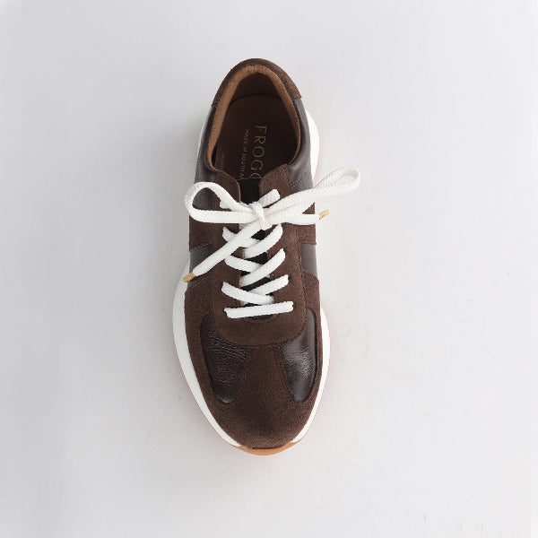 Froggie Shoes Shoes Lace-up Sneaker in Nude Ebany -12688