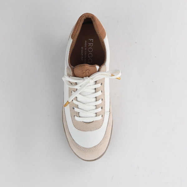 Froggie Shoes Shoes Lace-up Sneaker in Stone Multi - 12844