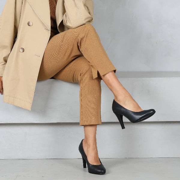 Froggie Shoes Shoes Stiletto Court Shoe in Black - 12825