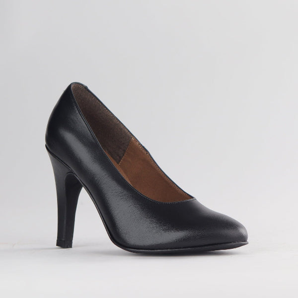 Froggie Shoes Shoes Stiletto Court Shoe in Black - 12825