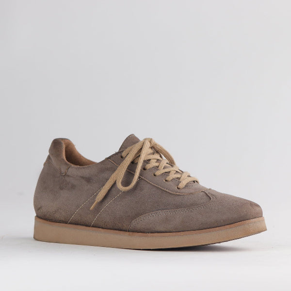 Froggie Shoes Shoes Suede Sneaker in Carbon - 12896