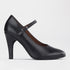 Froggie Shoes Shoes 4 / Black / 12830 Stiletto Court Shoes with Strap in Black - 12830