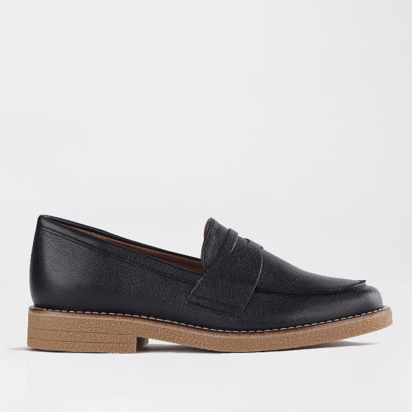 Froggie Shoes Shoes C36 / Black / 12778 Penny Loafer in Black - 12778