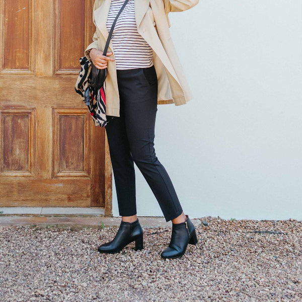 Froggie Shoes Shoes High Heel Ankle Boot in Black