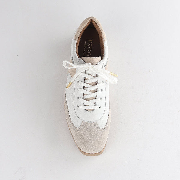 Froggie Shoes Shoes Lace -Up Sleek Retro Sneaker in Ice Multi - 12805