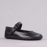 Girls High-bar School Shoe in Black Size 36-43 - 6610 - Froggie Shoes