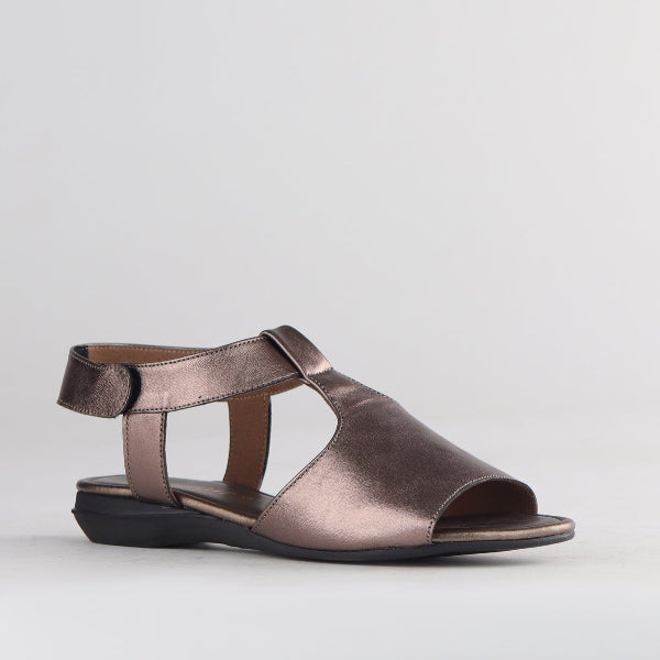 Factory Shop Shoes Slingback Sandal in Lead - 12554