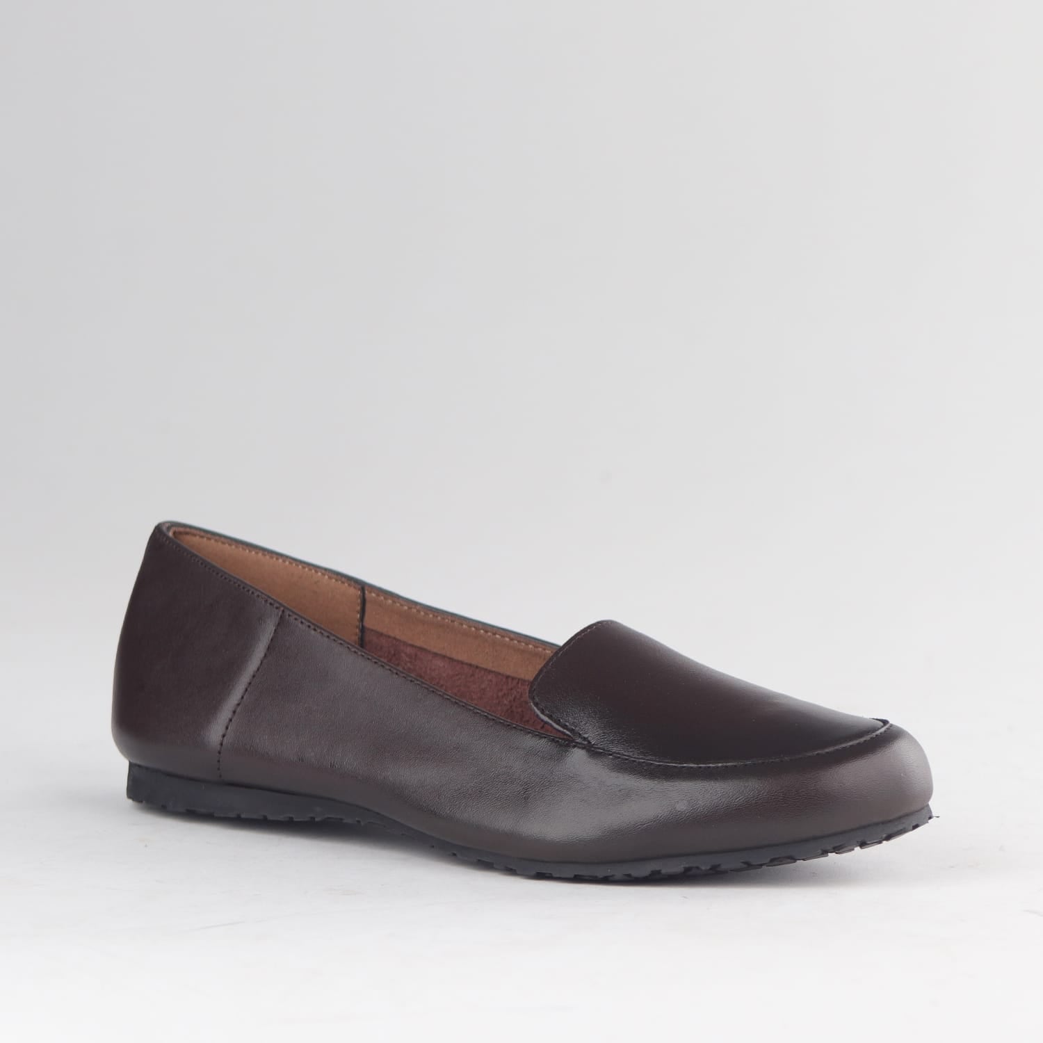 Factory Shop Shoes Froggie Women’s Loafer- Brown Leather-13033