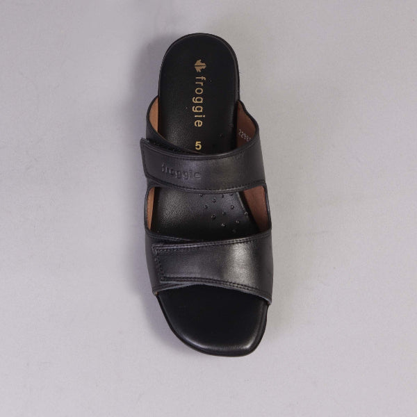 Factory Shop Shoes Mule Sandal in Black - 12557