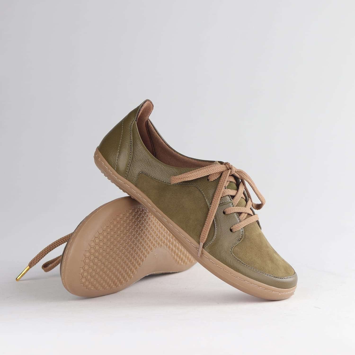 Froggie Shoes Barefoot Lace-up Barefoot Shoe-Removable Footbed