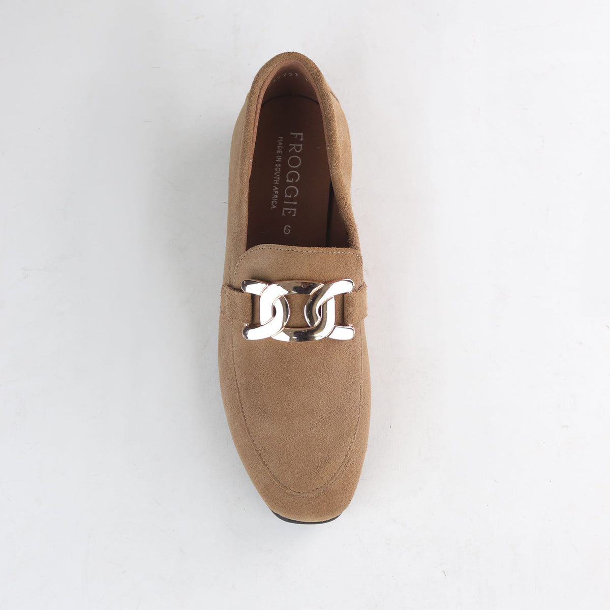 Froggie Shoes Loafers Women’s Loafer- Chain Detail