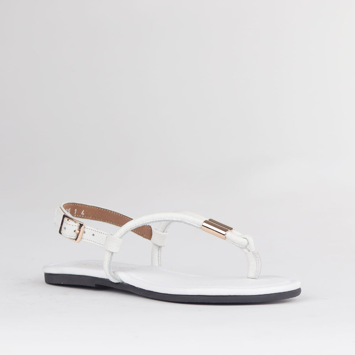 Froggie Shoes Sandals Flat Thong Sandal with Adjustable Trim