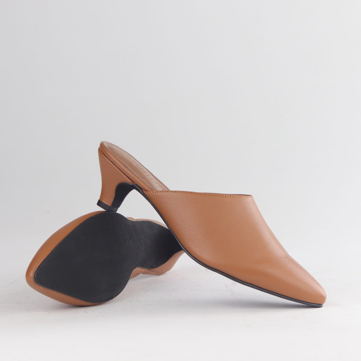 Froggie Shoes Sandals Kitten Heel Mule - pair.