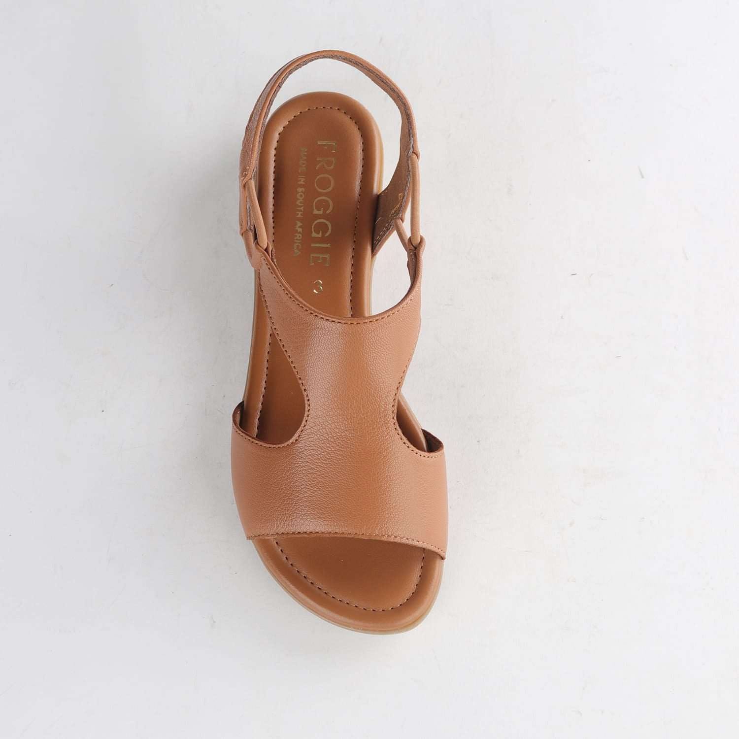 Froggie Shoes Sandals Slingback T-Bar Flat Sandal