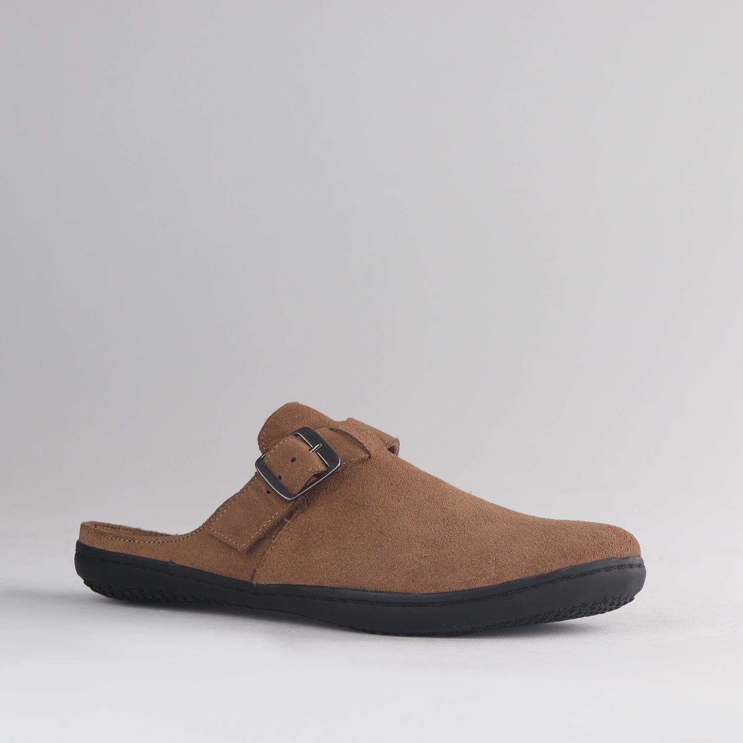 Froggie Shoes Shoes Barefoot clog with Removable Footbed in Taupe - 12318