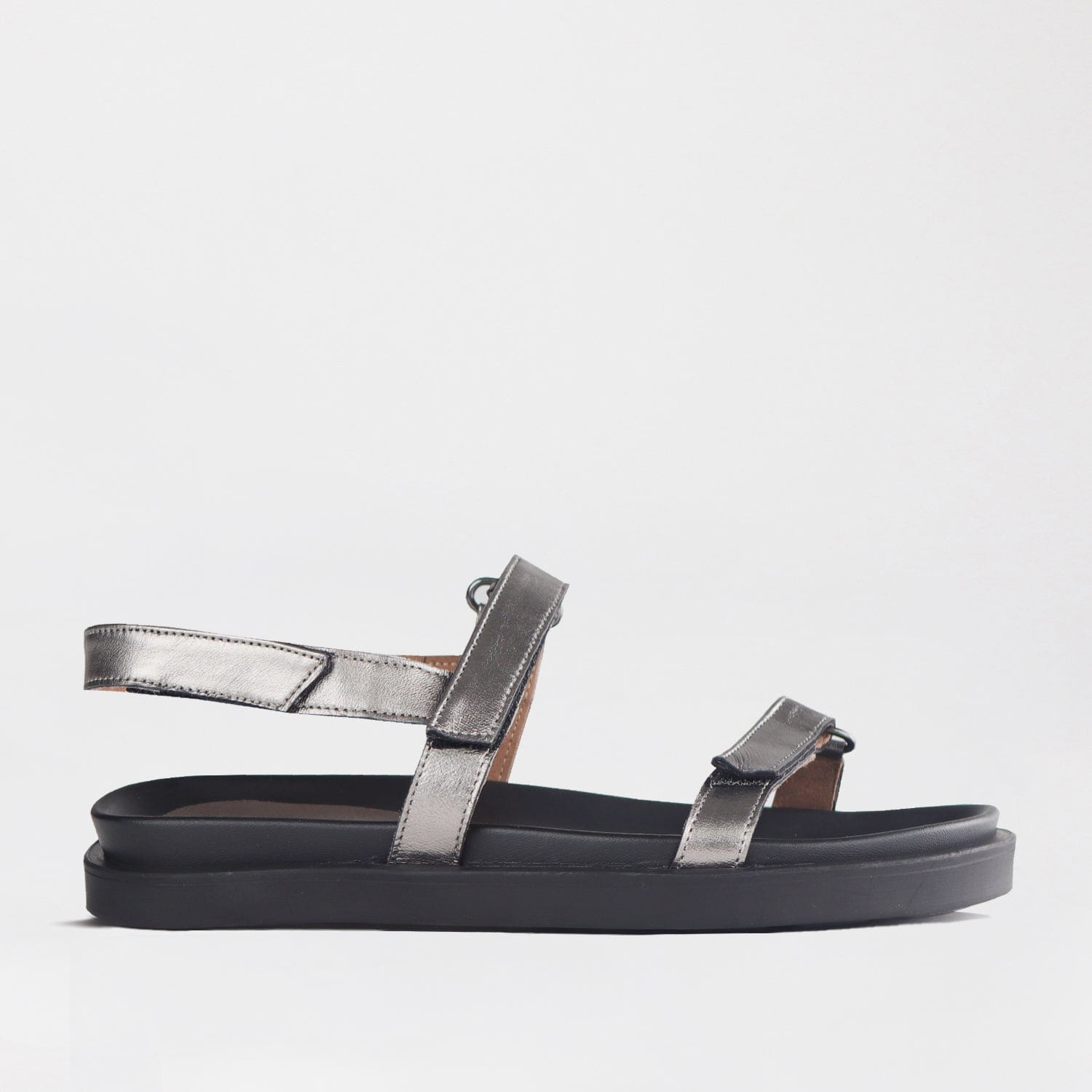 Froggie Shoes Shoes C36 / Pewter / 12690 Velcro strop in Pewter - 12690