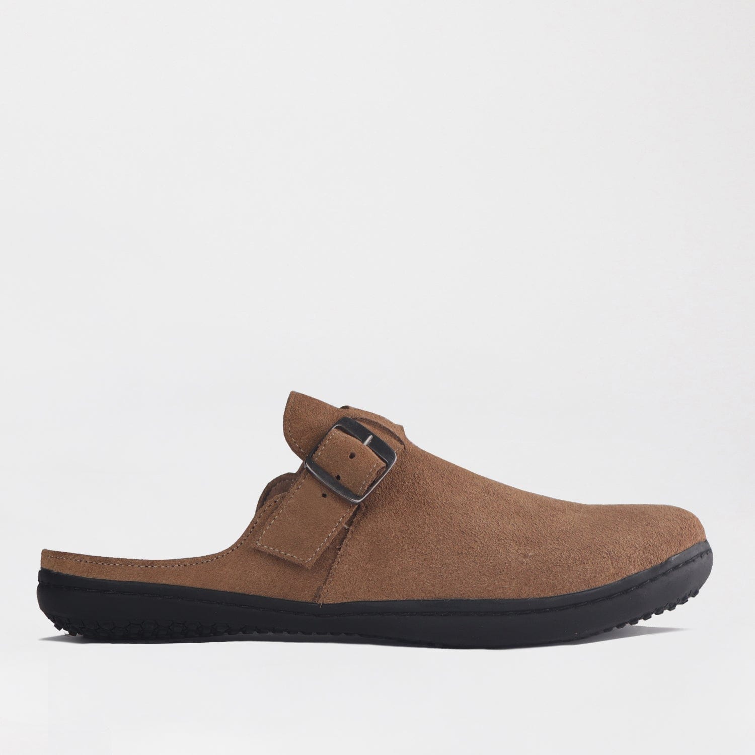 Barefoot clog with Removable Footbed in Taupe 12318 with