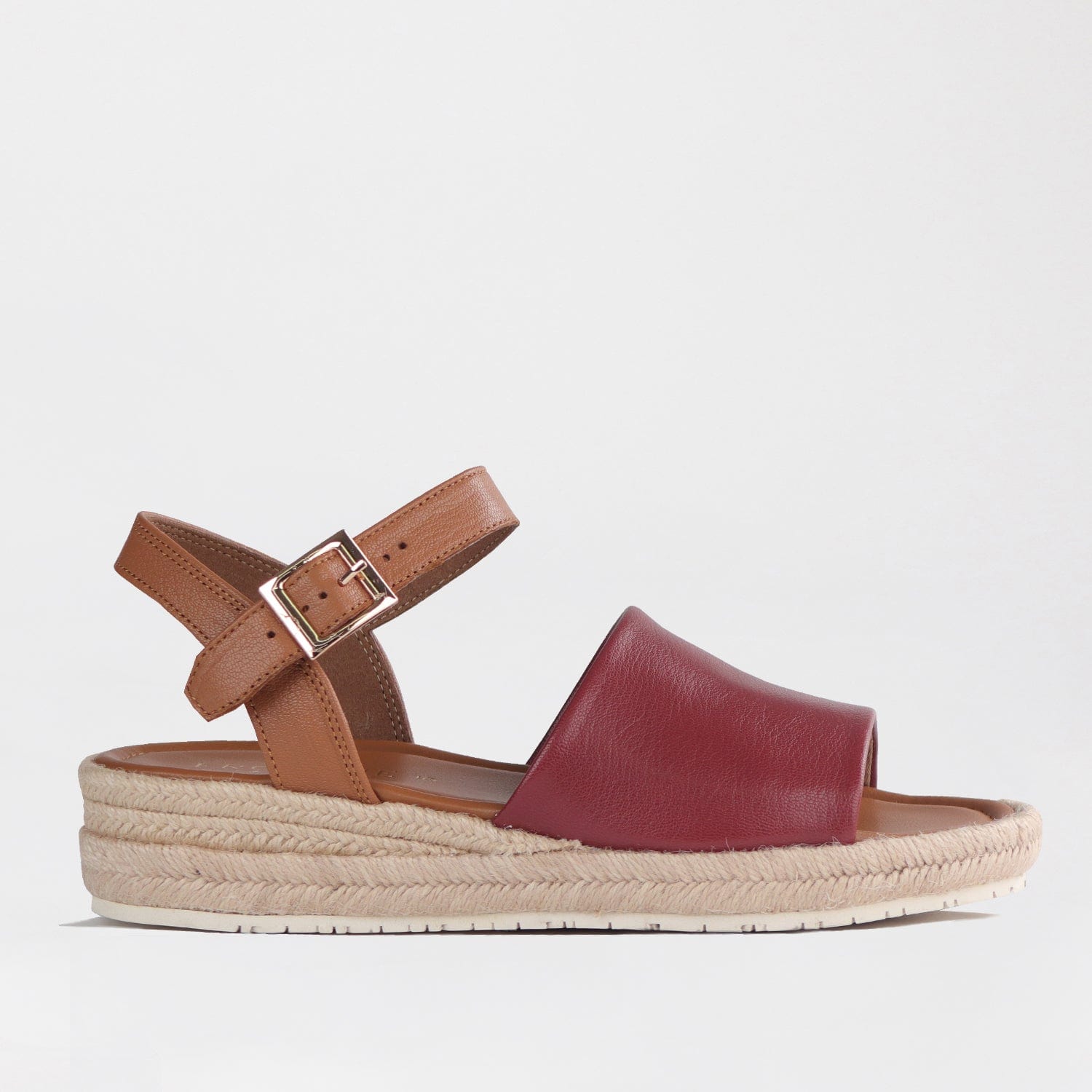 Froggie Shoes Shoes Espadrille Wedge Sandal in Red - 12966