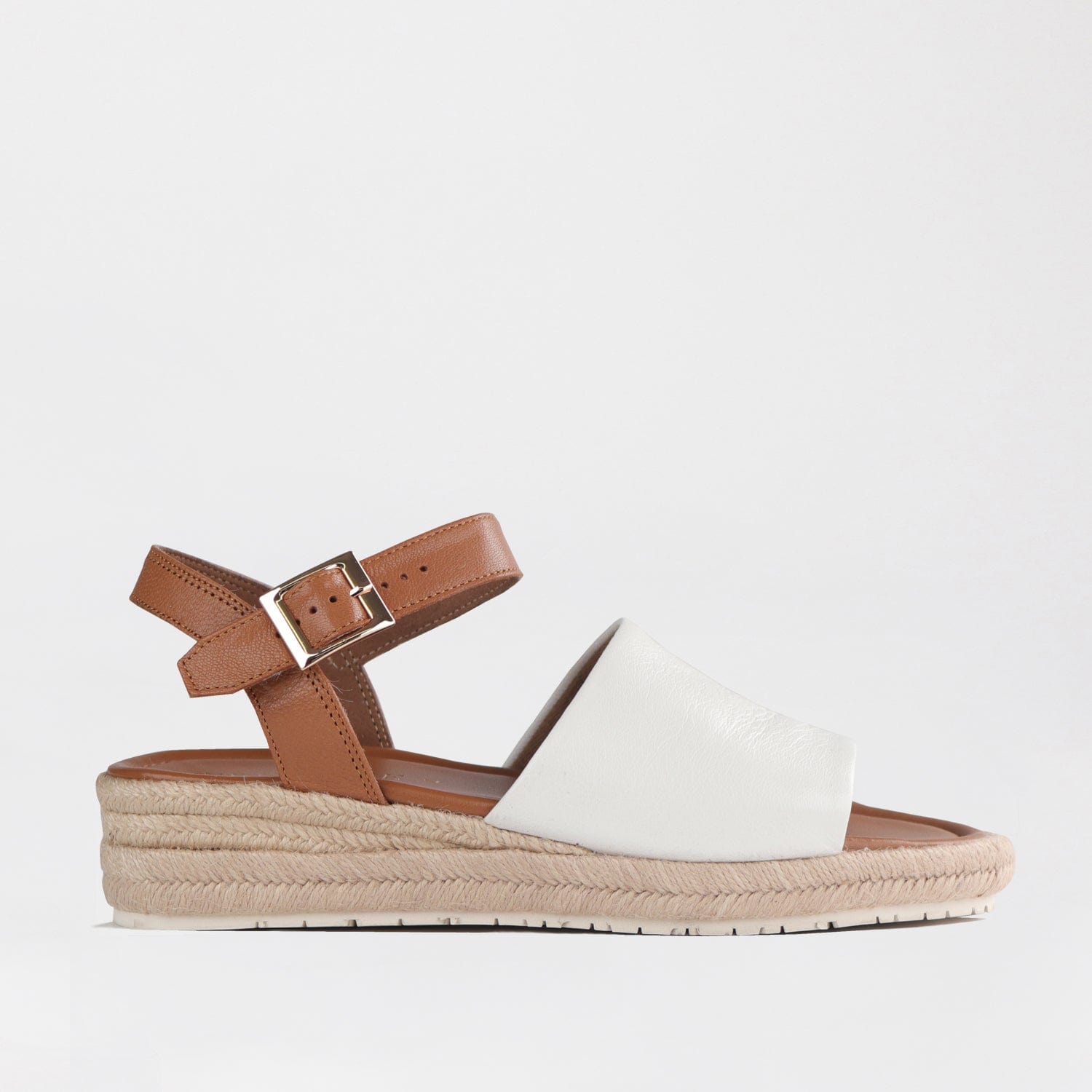 Froggie Shoes Shoes Espadrille Wedge Sandal in White - 12966