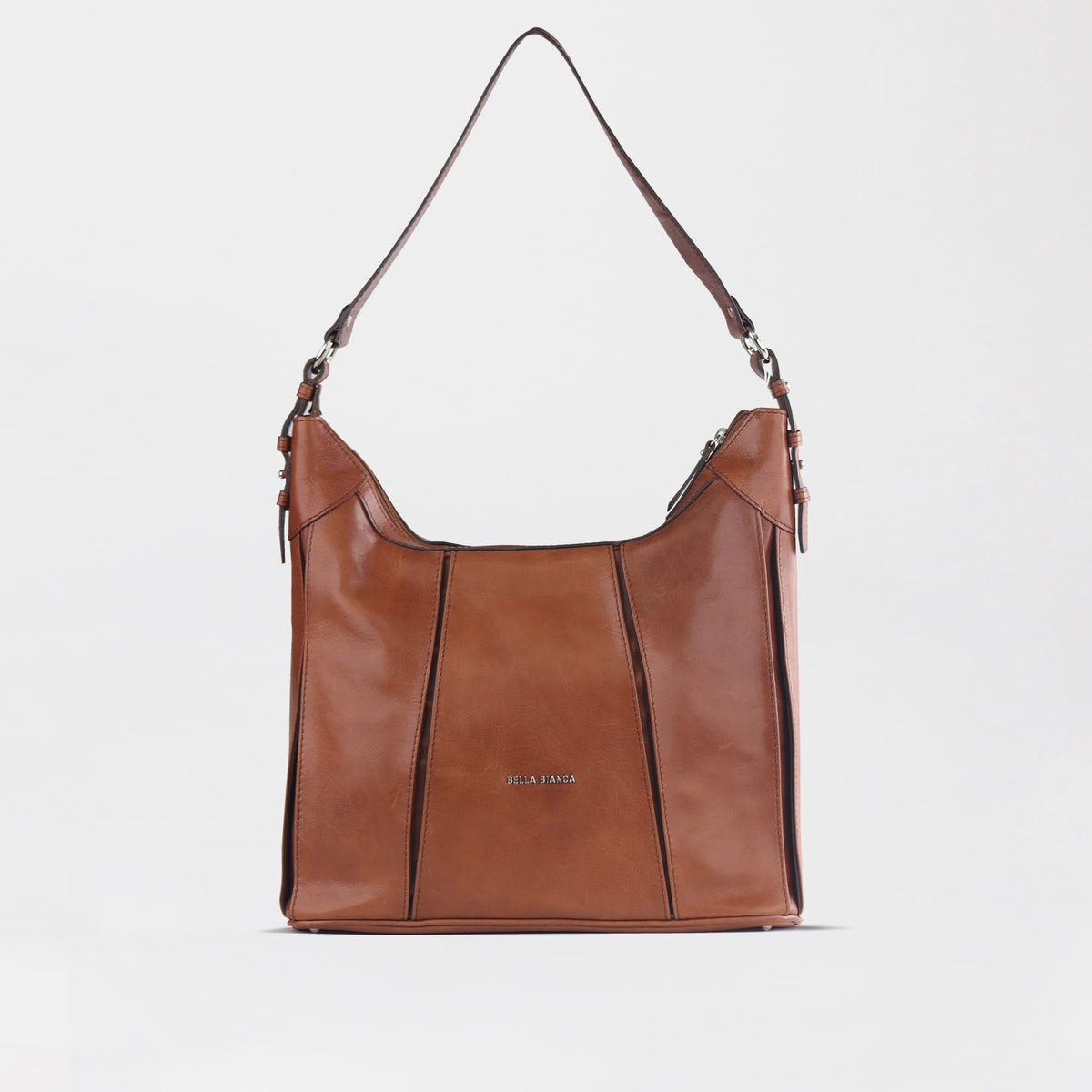 Froggie Shoes Shoes non / Brown / 202-713 Bella Bianca Leather Handbag