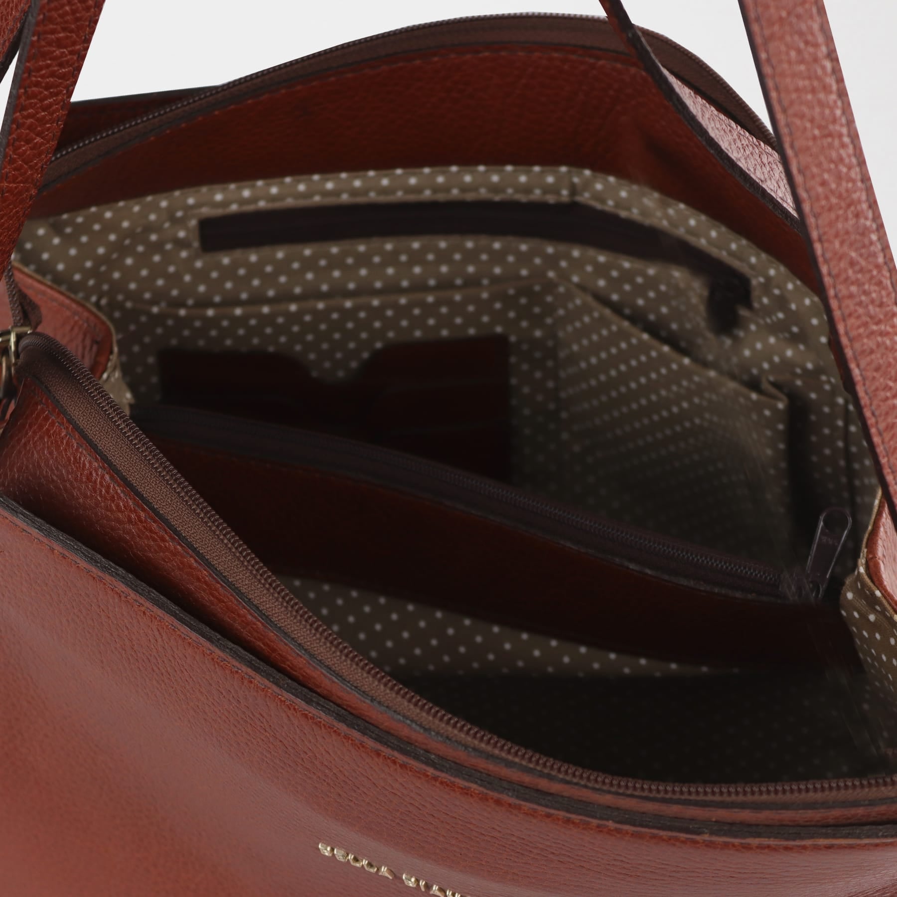 Froggie Shoes Shoes non / Tan / 202-962 Bella Bianca Shoulder Bag Tan Leather - 202-962