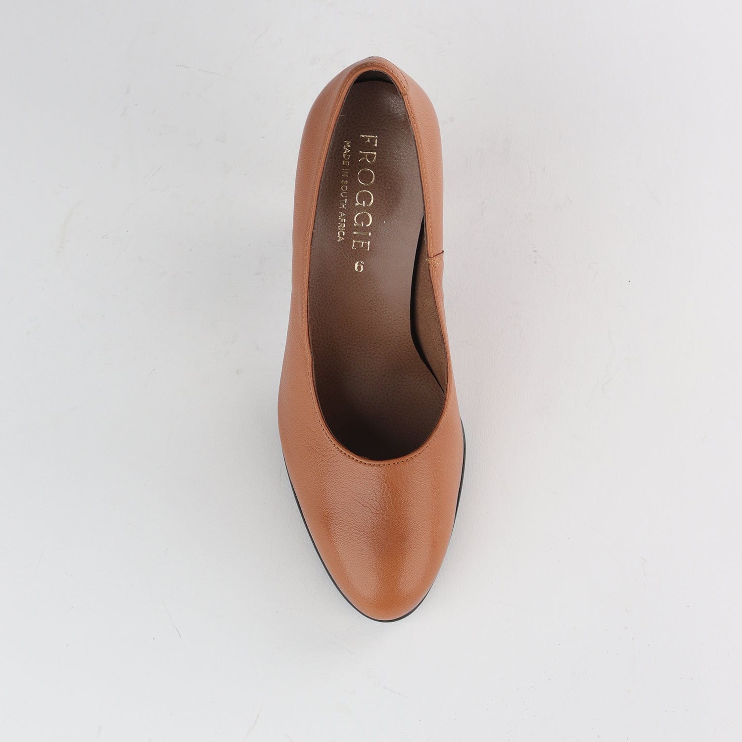Froggie Shoes Shoes Stiletto Court Shoe in Nude golden - 12825